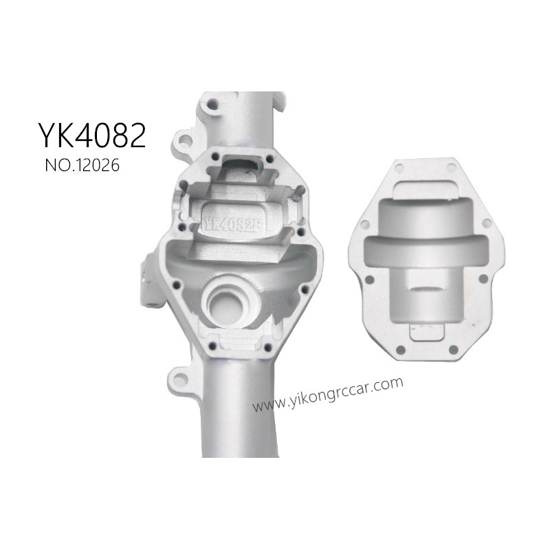YIKONG YK4082 1/8 RC Truck Parts CNC Aluminum Alloy Front Axle Box 12026 YIKONG YK4082 1/8 RC Truck Parts CNC Aluminum Alloy Front Axle Box 12026