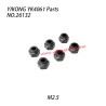 YIKONG YK4061 RC Crawler Parts Nylon Nut M2.5 26132
