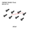 YIKONG YK4061 Parts Pan-head hex socket screw M3x8 26110