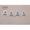 YIKONG YK4082 RC Crawler Parts CNC Aluminum Alloy Suspension Seat 12005