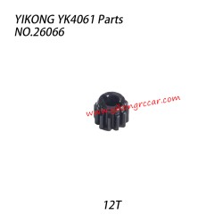 YIKONG YK4061 Parts Secondary reduction gear 12T 26066