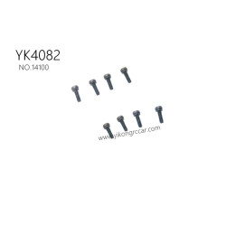 YIKONG YK4082 RC Crawler Parts Cup Head Hexagon M2*6 14100