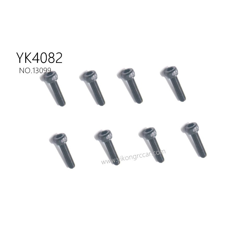 YIKONG YK4082 RC Crawler Parts Cup Head Hexagon M3*14 13099 YIKONG YK4082 RC Crawler Parts Cup Head Hexagon M3*14 13099