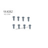 YIKONG YK4082 RC Crawler Parts flat head socket hexagon M2.5*6 13104
