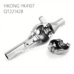 YIKONG YK4107 Upgrade Parts Metal Front Axle Shell QT22142B silver