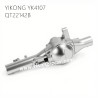 YIKONG YK4107 Upgrade Parts Metal Front Axle Shell QT22142B silver