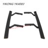 YIKONG YK4083 RC Truck Upgrade Parts CNC Metal Foot Pedals black
