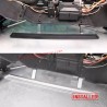 YIKONG YK4083 RC Truck Upgrade Parts CNC Metal Foot Pedals installed