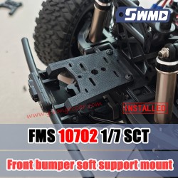 FMS 10702 4074 Upgrade Parts Front Bumper Soft Support Mount