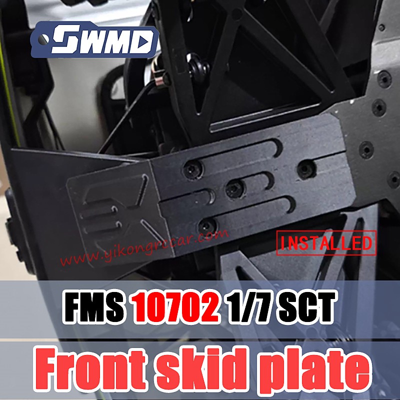 FMS 10702 4074 Upgrade Parts Front Skid Plate FMS 10702 4074 Upgrade Parts Front Skid Plate