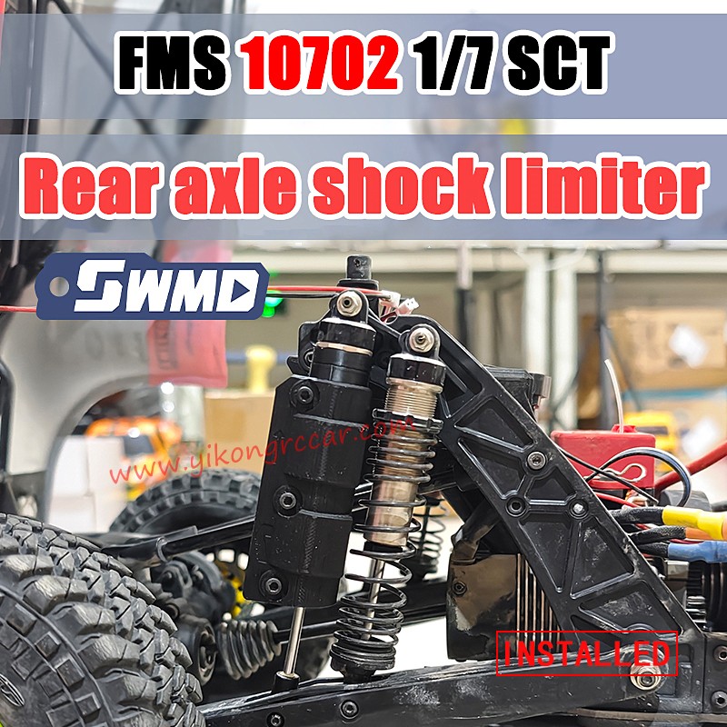 FMS 10702 4074 Upgrade Parts Rear Axle Shock Limiter FMS 10702 4074 Upgrade Parts Rear Axle Shock Limiter