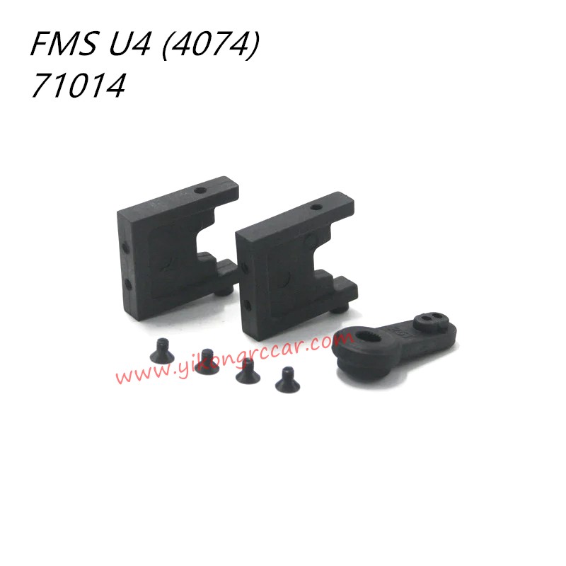 FMS U4 10702 (4074) Parts Servo Mount For 35kg APSC71014 FMS U4 10702 (4074) Parts Servo Mount For 35kg APSC71014