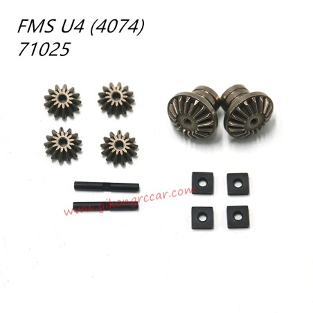 FMS U4 10702 (4074) Parts Diff Spyder And Sun Gear 13T 16T APSC71025
