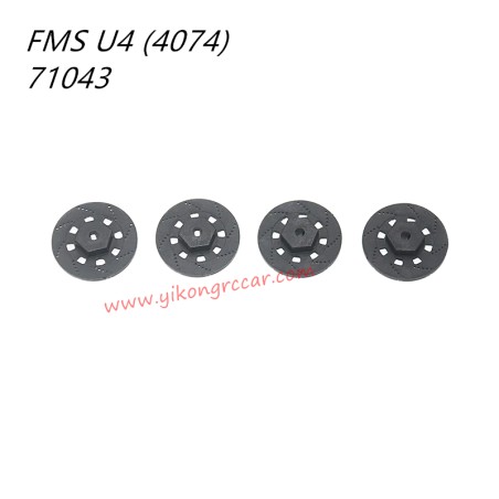 FMS 10702 (4074) RC Car Parts Wheel Hex APSC71043