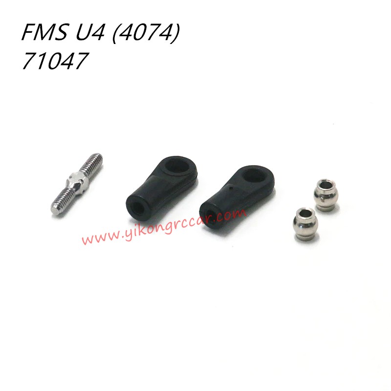 FMS 10702 (4074) RC Car Parts Adjustable Servo Steering Link Set APSC71047 FMS 10702 (4074) RC Car Parts Adjustable Servo Steering Link Set APSC71047