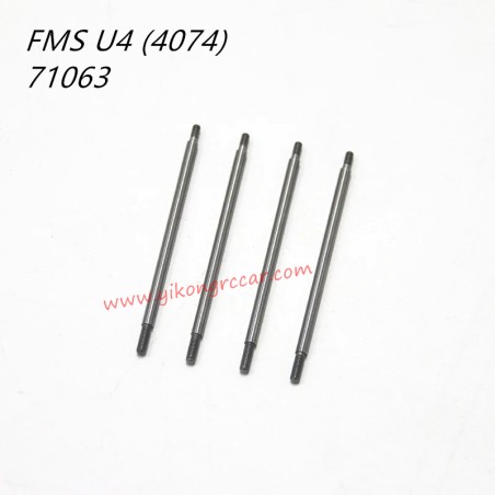 FMS 10702 (4074) RC Truck Parts Shock Shaft Set Long APSC71063
