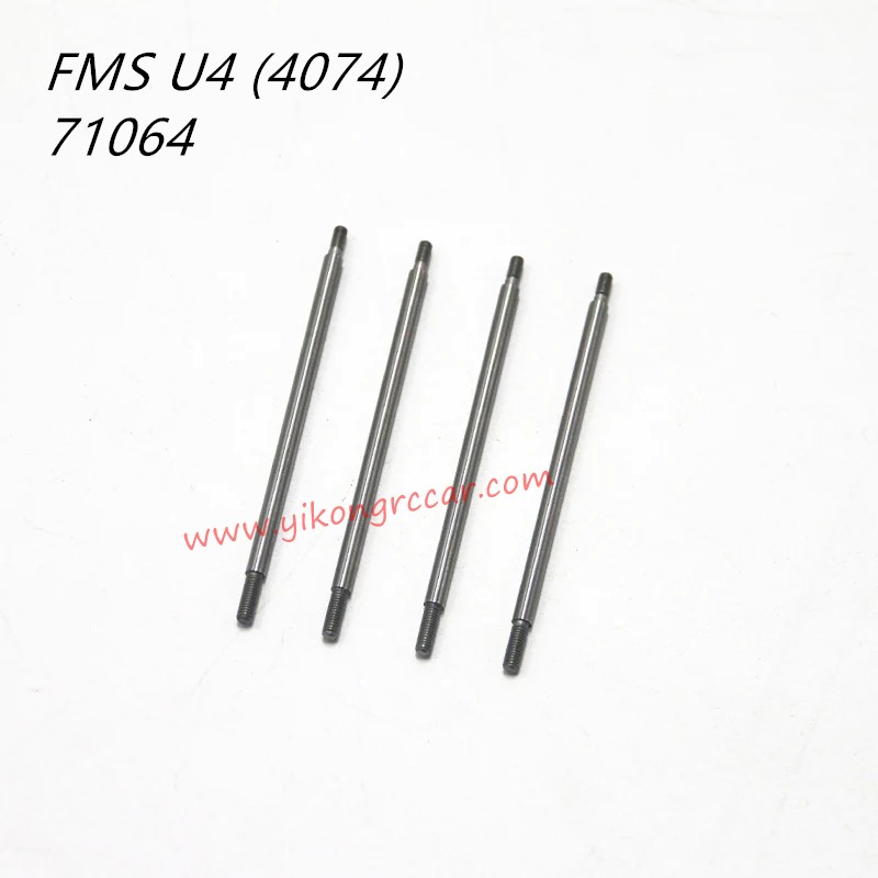 FMS 10702 (4074) RC Truck Parts Shock Shaft Set Short APSC71064 FMS 10702 (4074) RC Truck Parts Shock Shaft Set Short APSC71064