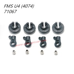 FMS 10702 (4074) RC Truck Parts Shock Rod End And Spring Cups APSC71067