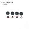 FMS 10702 (4074) RC Truck Parts Shock X Ring Bladder APSC71069 FMS 10702 (4074) RC Truck Parts Shock X Ring Bladder APSC71069