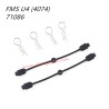 FMS 10702 (4074) RC Truck Parts Body Clip And Rubber Leash APSC71086 FMS 10702 (4074) RC Truck Parts Body Clip And Rubber Leash APSC71086