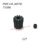 FMS 10702 (4074) RC Truck Parts Pinion Gear 12T APSC71096