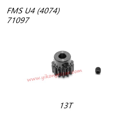 FMS 10702 (4074) RC Truck Parts Pinion Gear 13T APSC71097