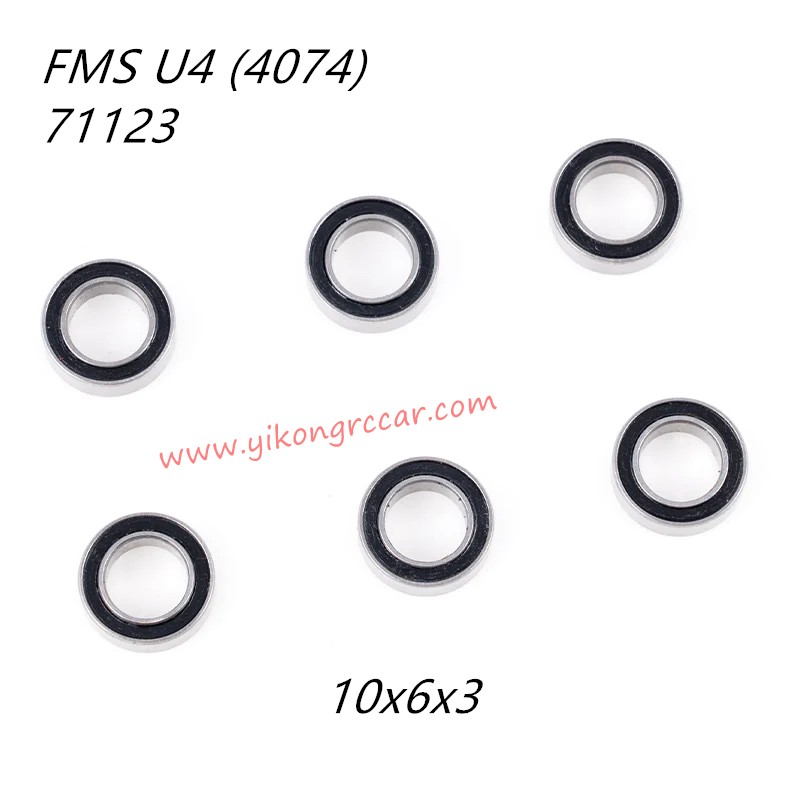 FMS 10702 (4074) RC Truck Parts Ball Bearing 10x6x3 APSC71123 FMS 10702 (4074) RC Truck Parts Ball Bearing 10x6x3 APSC71123