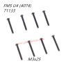 FMS 10702 (4074) 1/7 RC Car Parts Button Head Screws M3x25 APSC71133