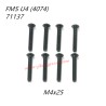 FMS 10702 (4074) 1/7 RC Car Parts Button Head Screws M4x25 APSC71137 FMS 10702 (4074) 1/7 RC Car Parts Button Head Screws M4x25 APSC71137