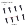 FMS 10702 (4074) 1/7 RC Car Parts Cap Head Screws M3x10 APSC71143 FMS 10702 (4074) 1/7 RC Car Parts Cap Head Screws M3x10 APSC71143