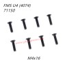 FMS U4 10702 RC Car Parts Flat Head Screws M4x16 APSC71150 FMS U4 10702 RC Car Parts Flat Head Screws M4x16 APSC71150