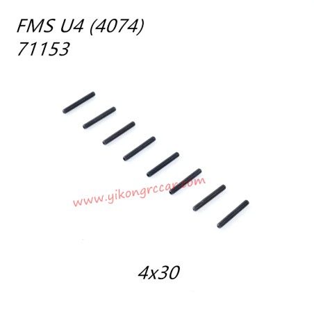 FMS U4 10702 RC Car Parts Headless Screws 4x30 APSC71153