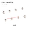 FMS U4 10702 RC Car Parts M3 Flange Lock Nuts APSC71155