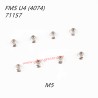 FMS U4 10702 RC Car Parts M5 Flange Lock Nuts APSC71157 FMS U4 10702 RC Car Parts M5 Flange Lock Nuts APSC71157
