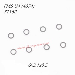 FMS U4 10702 RC Car Parts Shims 6x3.1x0.5 APSC71162