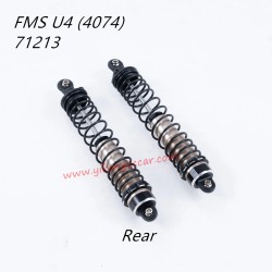 FMS U4 10702 RC Car Parts Shock Set Complete (Rear) APSC71213