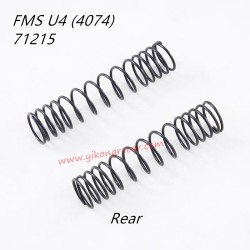 FMS U4 10702 RC Car Parts Shock Spring Set Rear APSC71215
