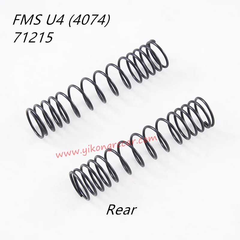 FMS U4 10702 RC Car Parts Shock Spring Set Rear APSC71215 FMS U4 10702 RC Car Parts Shock Spring Set Rear APSC71215