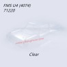 FMS U4 10702 RC Car Parts Cockpit(Clear) and Sticker APSC71220