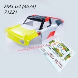 FMS U4 10702 RC Car Parts Body And Sticker (Livery B) APSC71221
