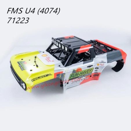 FMS U4 10702 RC Car Parts 2024 Car Body Set APSC71223