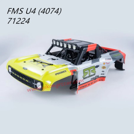 FMS U4 10702 RC Car Parts 2025 Car Body Set APSC71224