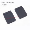 FMS U4 (4074) Parts Mud Flap Rear APSC71235