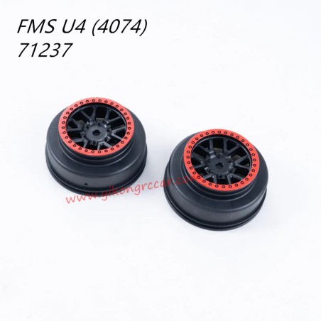 FMS U4 (4074) Parts Wheelhub (Red) APSC71237