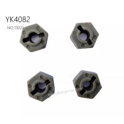 YIKONG YK4082 RC Car Parts Plastic Hexagonal Wheel Seat 13021