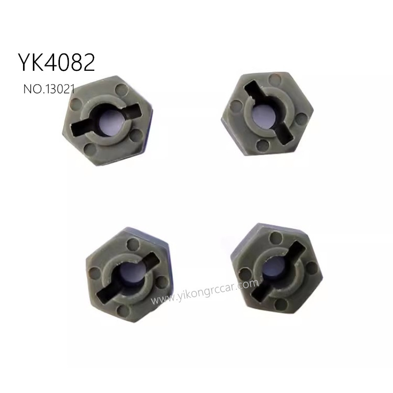 YIKONG YK4082 RC Car Parts Plastic Hexagonal Wheel Seat 13021 YIKONG YK4082 RC Car Parts Plastic Hexagonal Wheel Seat 13021