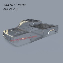 YIKONG YK41011 RC Truck Parts Transparent Body Shell 21235