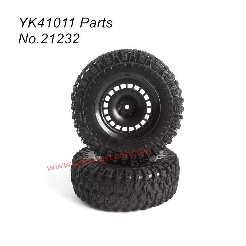 YIKONG YK41011 RC Truck Parts Wheel Set 21232
