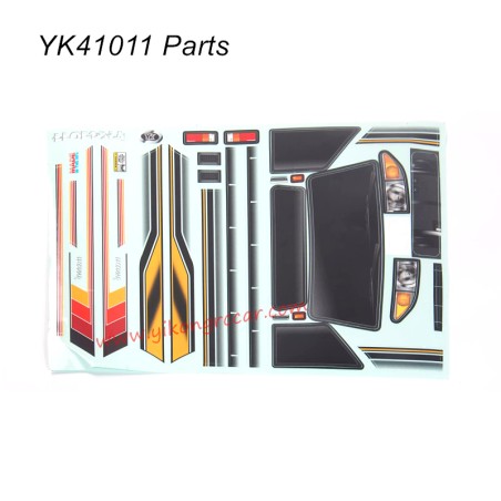 YIKONG YK41011 Parts Sticker