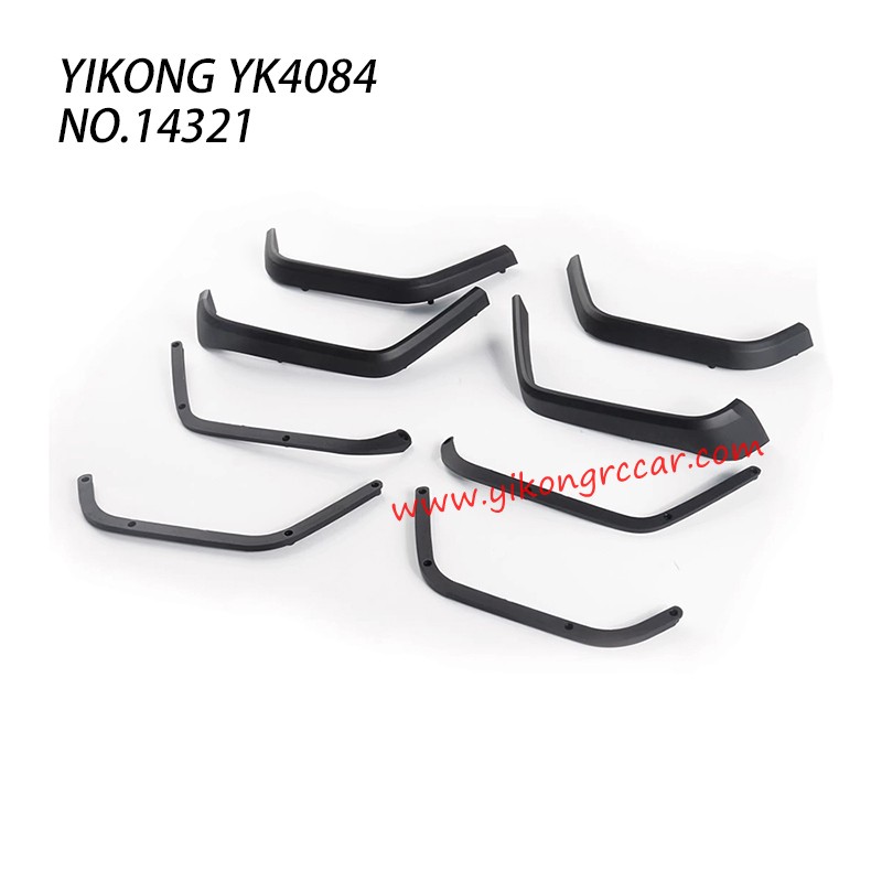YIKONG YK4084/Pro Parts Wheel Brow Set 14321